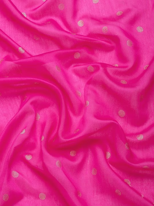 Fuchsia chiffon store fabric