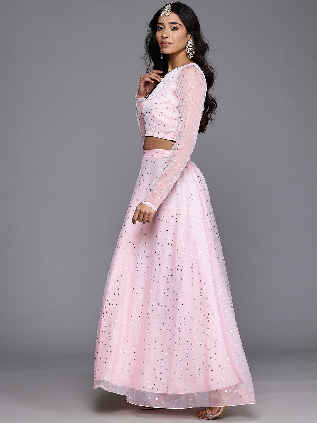 Printed Ready to Wear Lehenga & Blouse With Dupatta