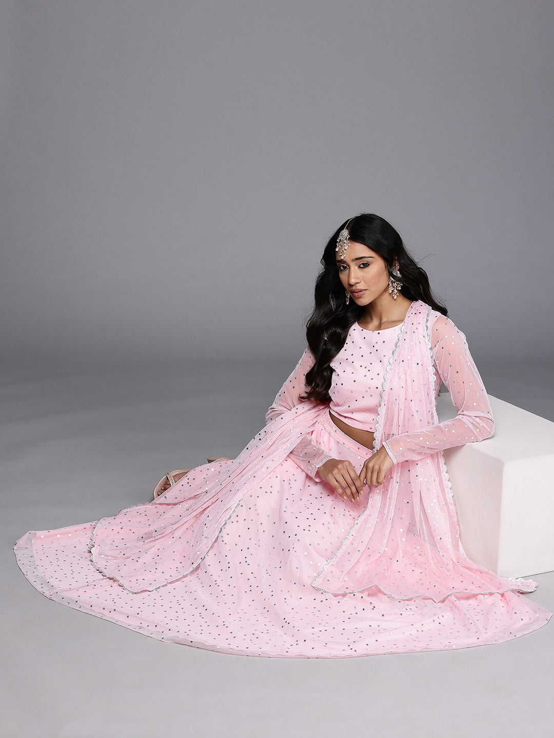 Printed Ready to Wear Lehenga & Blouse With Dupatta