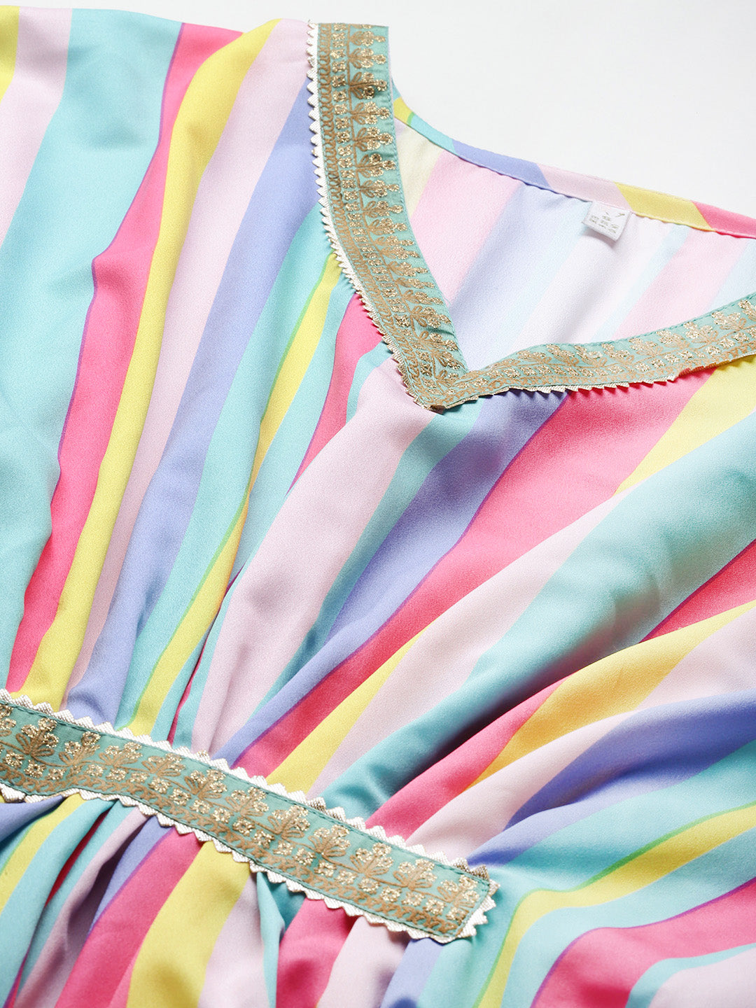 Printed Pleated Gotta Patti Co-Ords