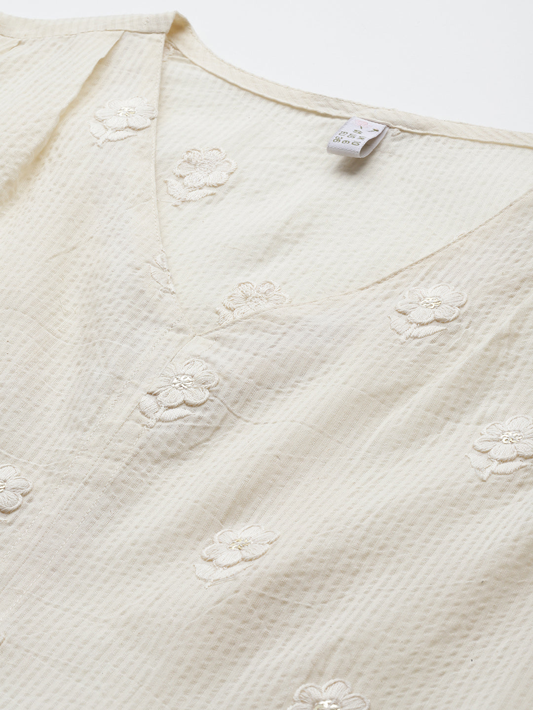 Embroidered Pure Cotton Tunic