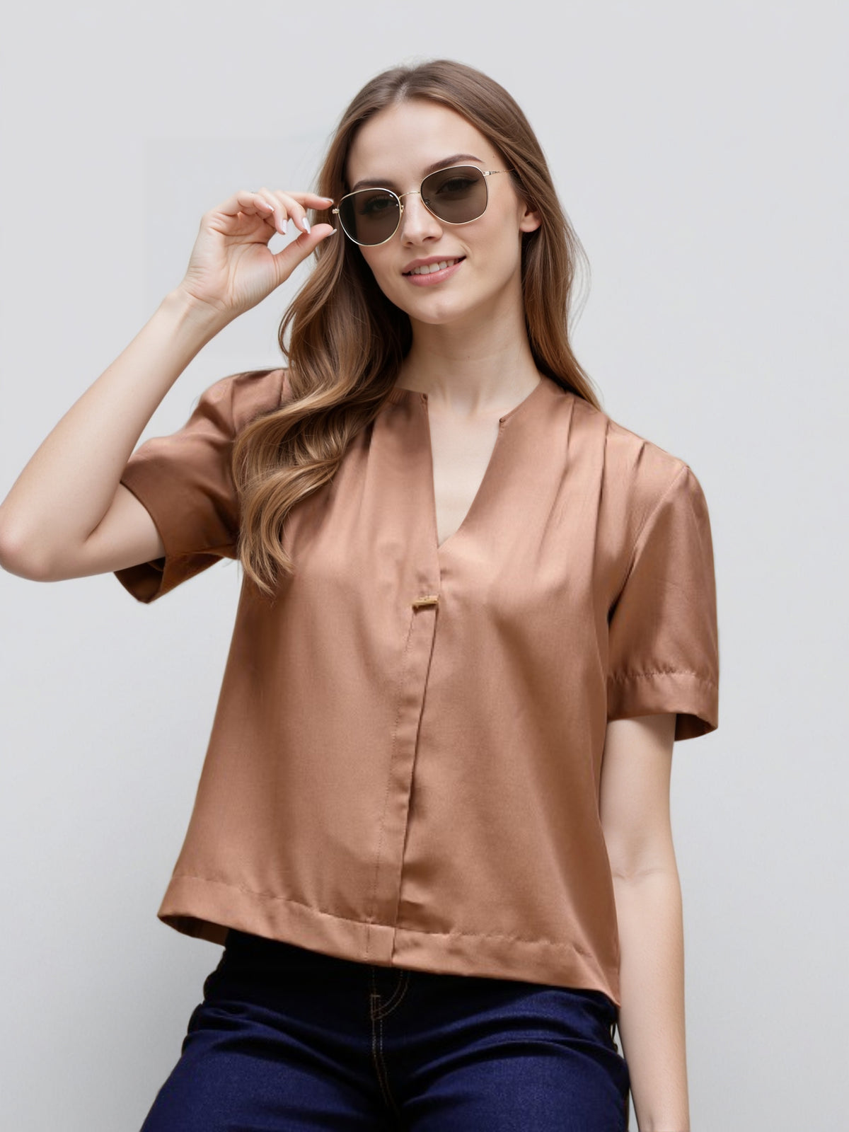 Shirt Style Top