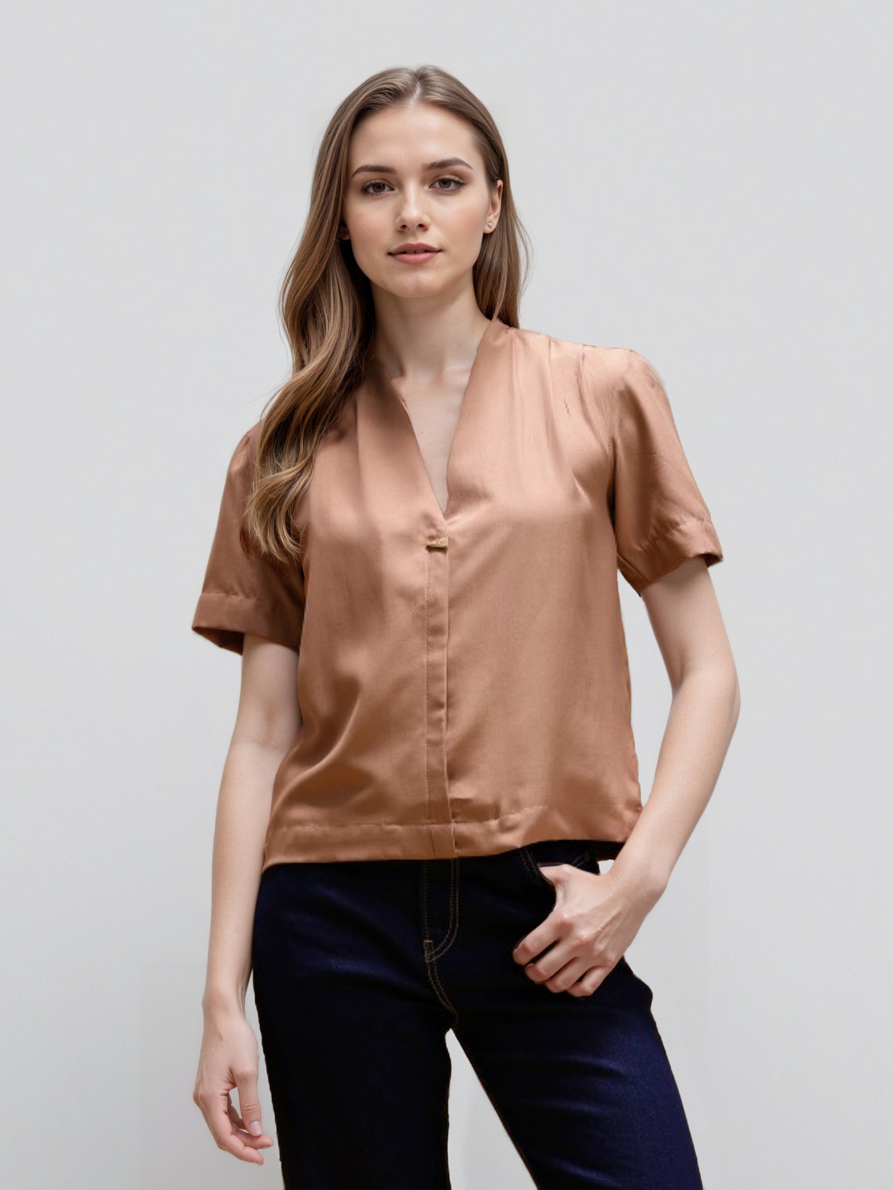 Shirt Style Top