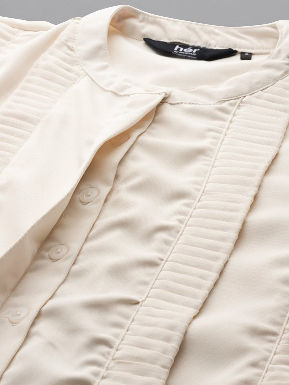 Women Round Neck Ruffles Top