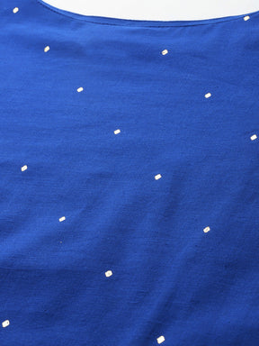 Ahalyaa Printed Pure Cotton Kurta with Trousers