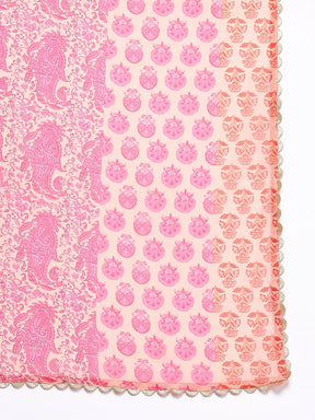 Ahalyaa Bandhani Printed Gotta Patti Kurti with Sharara & Dupatta