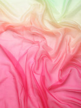 Multicolour Ombre Digital Printed Fabric