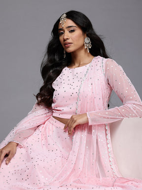 Printed Ready to Wear Lehenga & Blouse With Dupatta