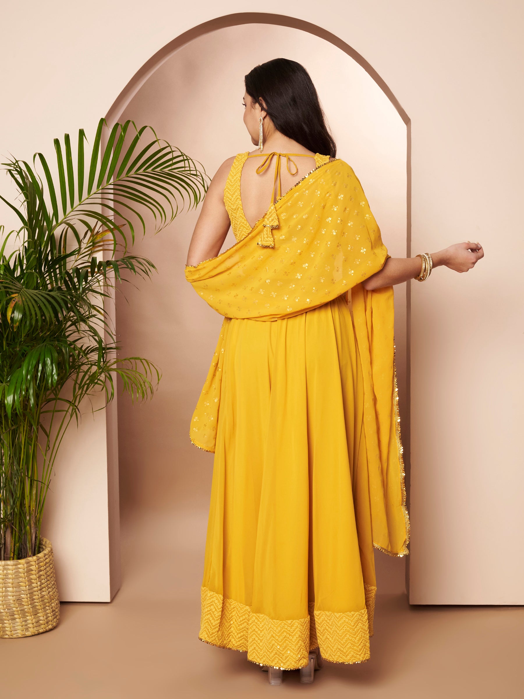 Embellished Sequinned Ready to Wear Lehenga & Blouse With Dupatta