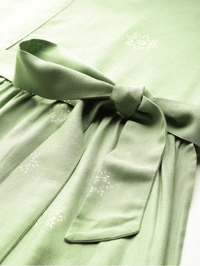Ethnic Motifs Printed A-Line Ethnic Dress