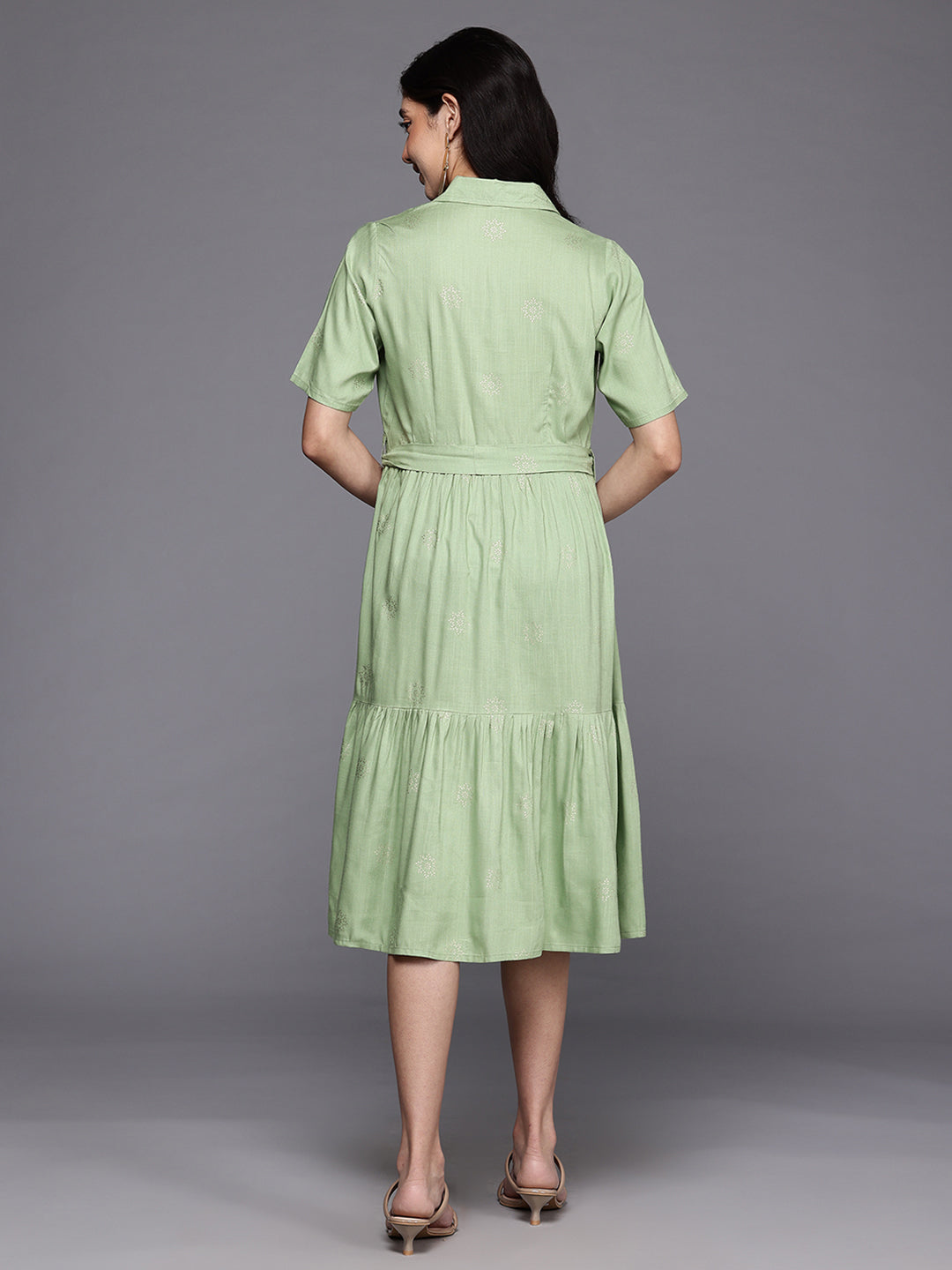 Ethnic Motifs Printed A-Line Ethnic Dress