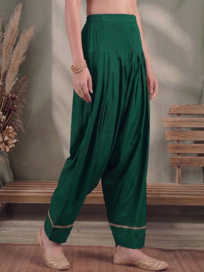 Women Loose Fit Silk Salwar