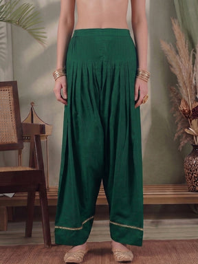 Women Loose Fit Silk Salwar
