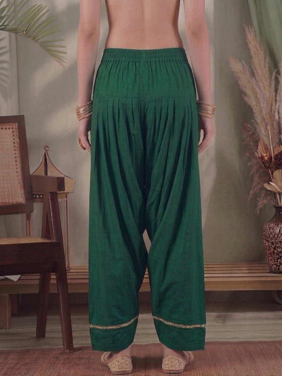 Women Loose Fit Silk Salwar