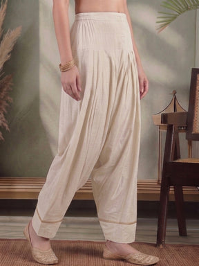 Women Loose Fit Silk Salwar