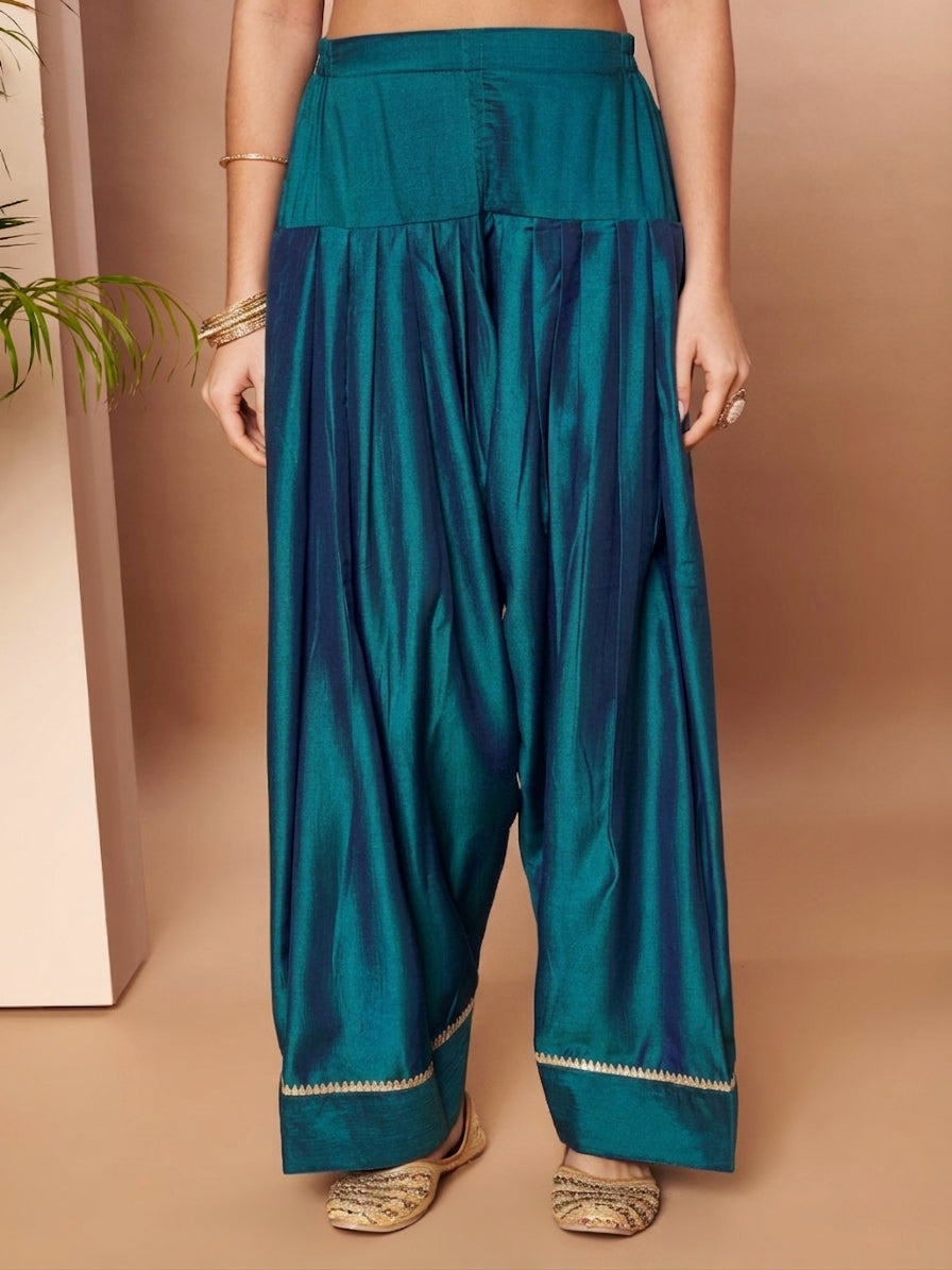 Women Loose Fit Silk Salwar