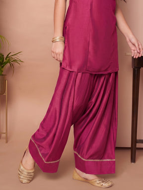 Women Farsi Silk Salwar