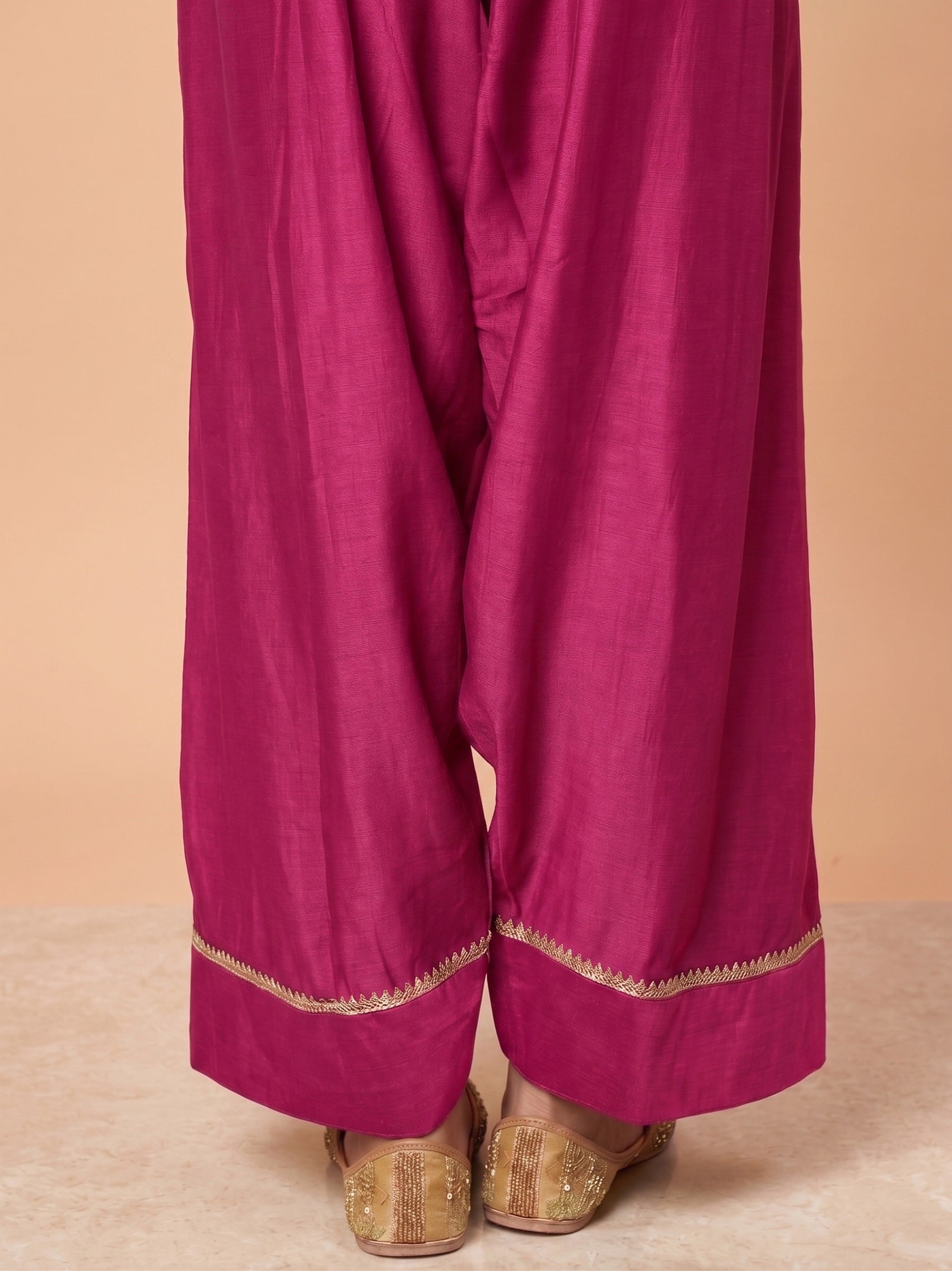 Women Farsi Silk Salwar