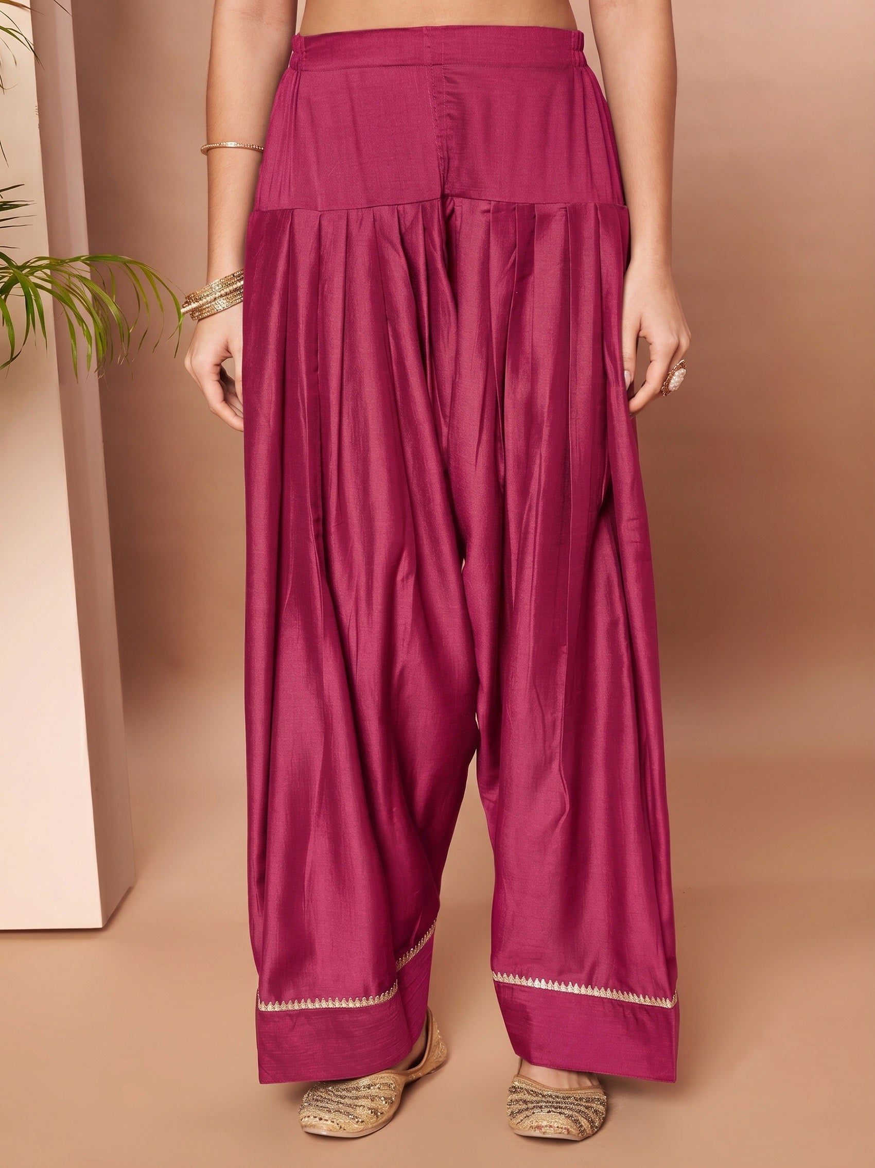 Women Farsi Silk Salwar