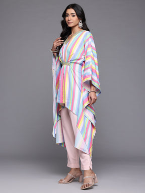 Printed Pleated Gotta Patti Co-Ords