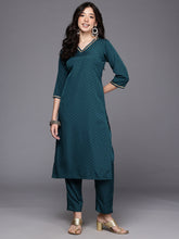 Solid Regular Gotta Patti Kurta with Palazzos