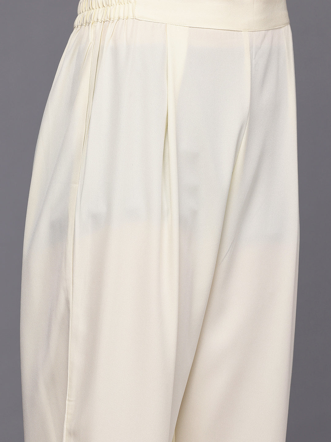 Panelled Gotta Patti Kurta with Trousers & Dupatta