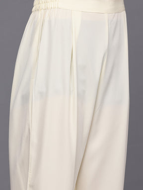 Panelled Gotta Patti Kurta with Trousers & Dupatta