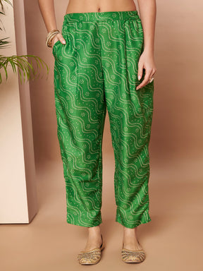 Women Regular Thread Work Kurta with Patiala & With Dupatta