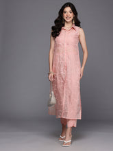 Floral Printed Regular Gotta Patti Kurta with Trousers