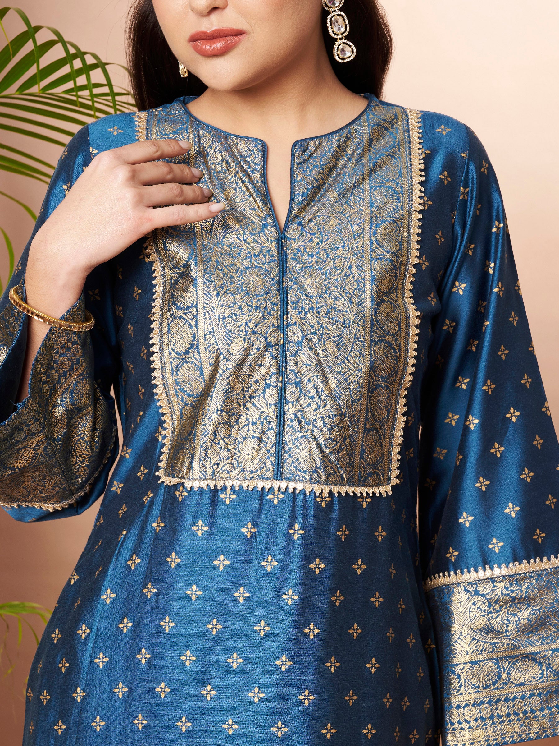 Ethnic Motifs Printed Traditional Kurta