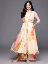 Floral Printed Empire Kurta with Palazzos