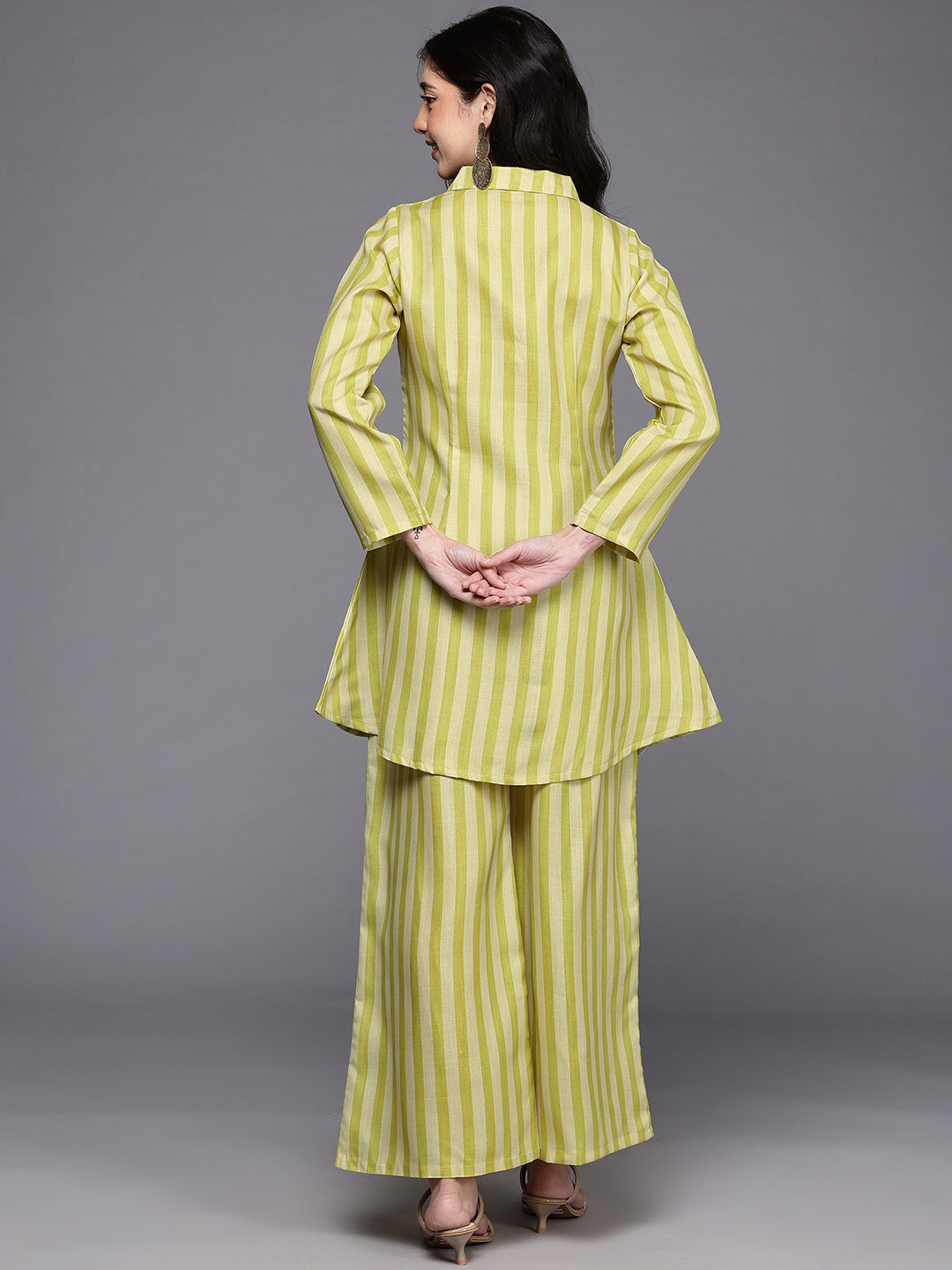 Women Striped Co-Ords