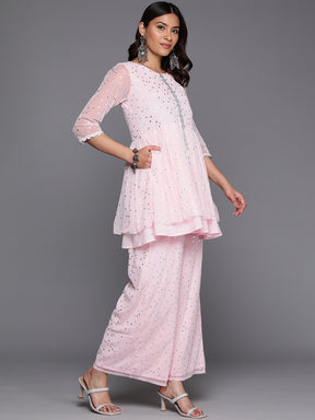 Women Printed Tunic with Palazzos