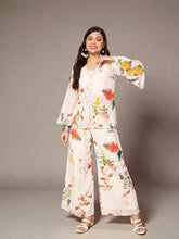 Printed Tunic with Palazzos