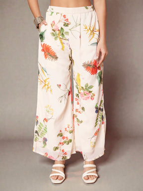 Printed Tunic with Palazzos