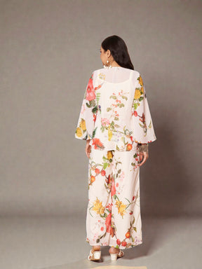 Printed Tunic with Palazzos