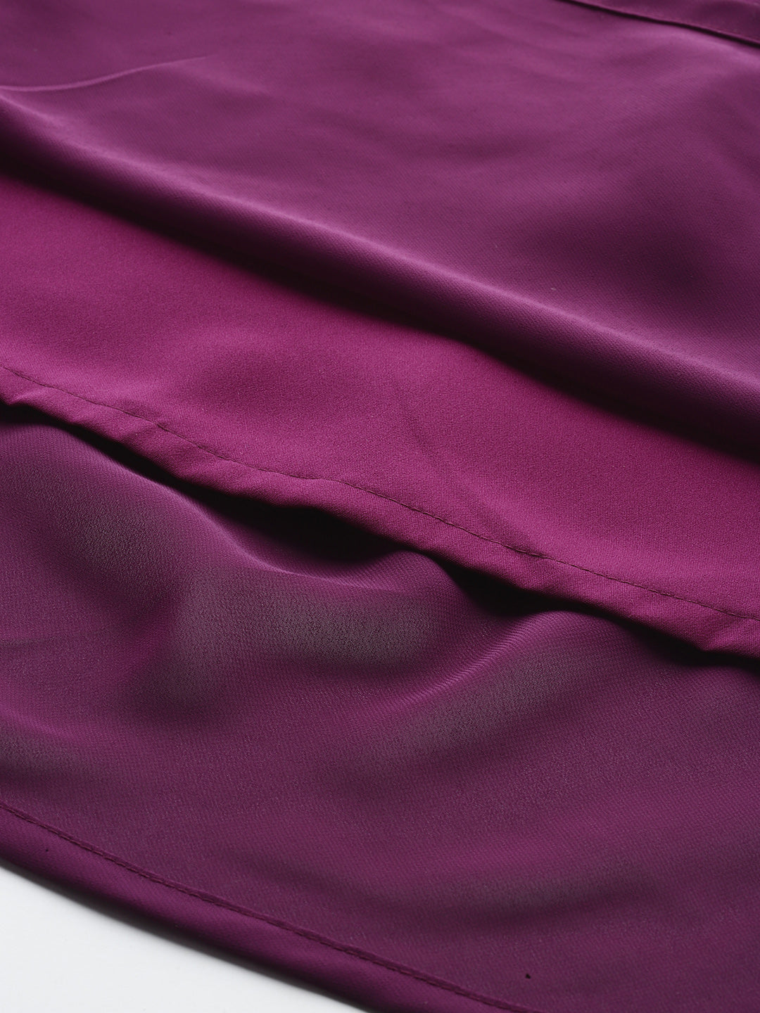 A PLUS BY AHALYAA Yoke Design V-Neck Lace Inserts A-Line Maxi Dress