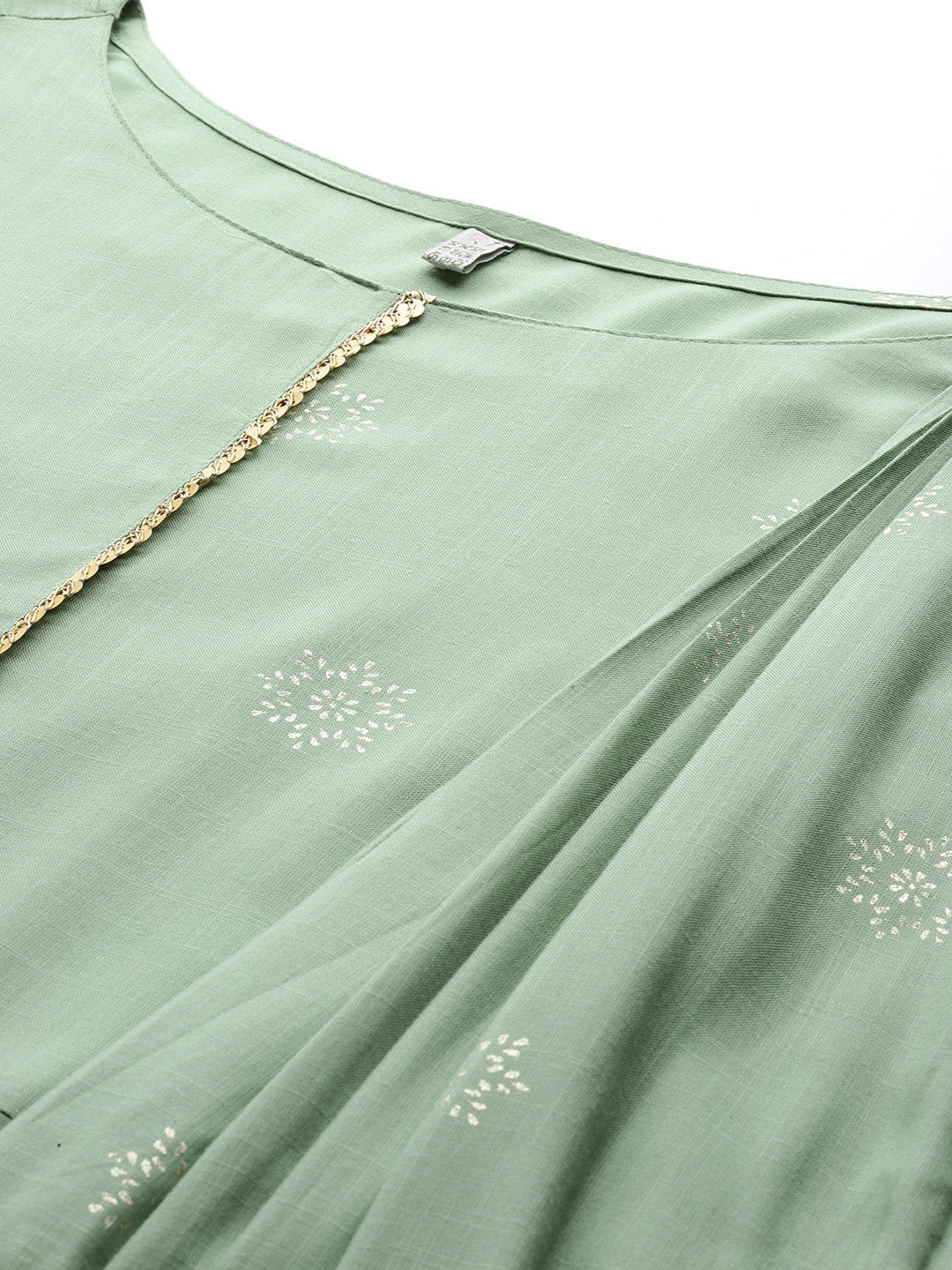 Floral Printed Draped Maxi Dress