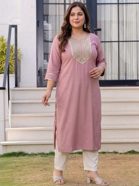 Women Embellished Sequinned Kurta