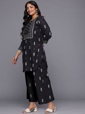 Printed Tunic & Palazzos Co-Ord Set