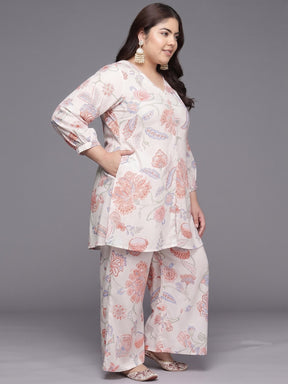 Floral Printed Tunic with Palazzos