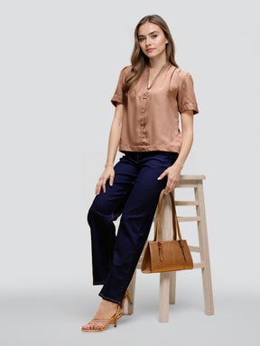 Shirt Style Top