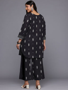 Printed Tunic & Palazzos Co-Ord Set