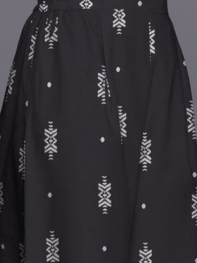 Printed Tunic & Palazzos Co-Ord Set