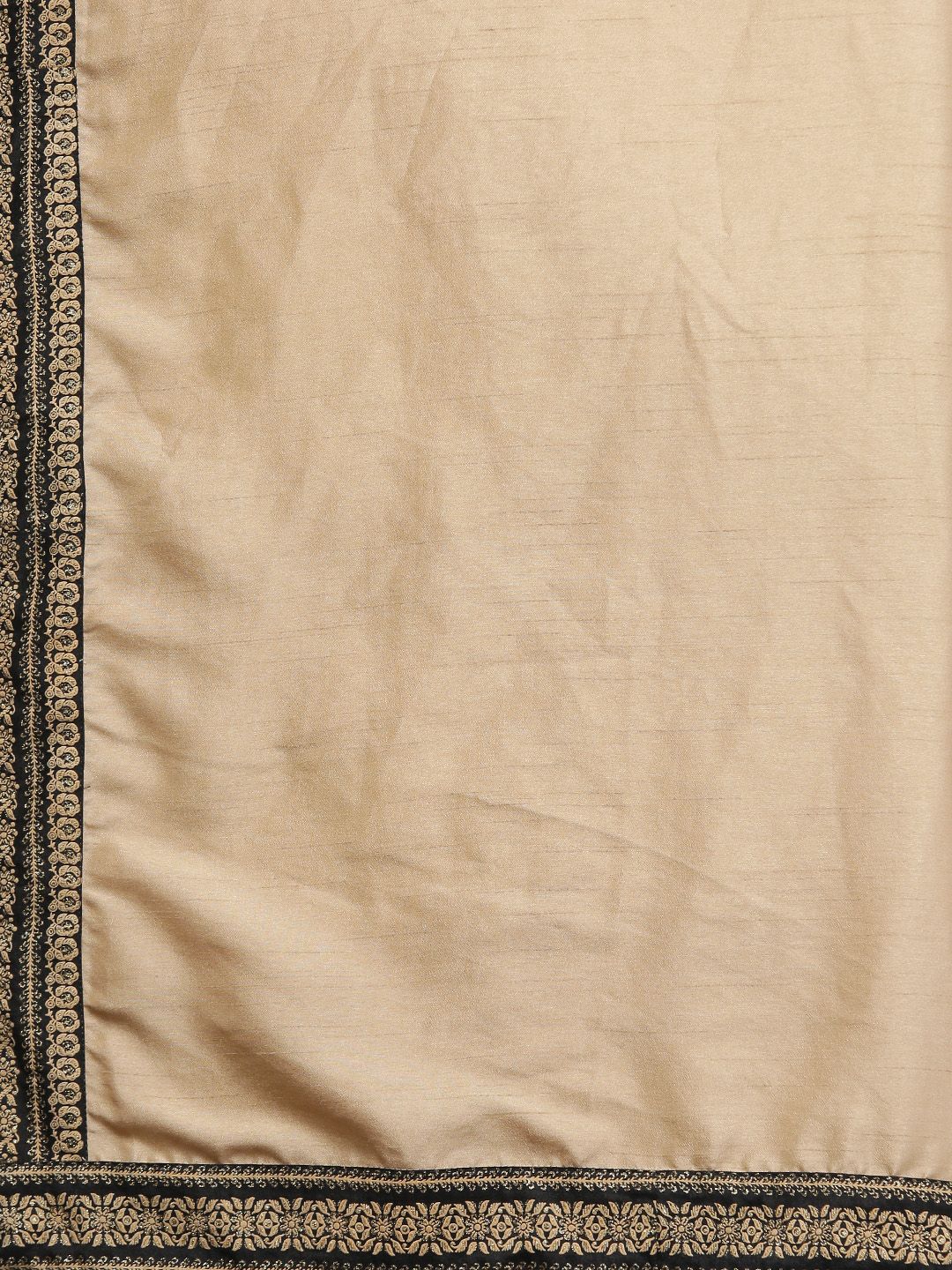 Black Poly Silk Printed Kurta Pant With Dupatta